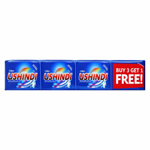 Ushindi Blue Soap Value Pack 175G 3+1
